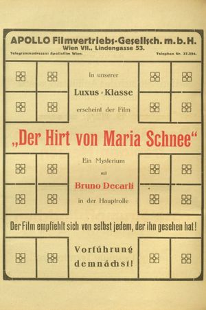 Der Hirt von Maria Schnee's poster image