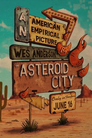 Asteroid City's poster