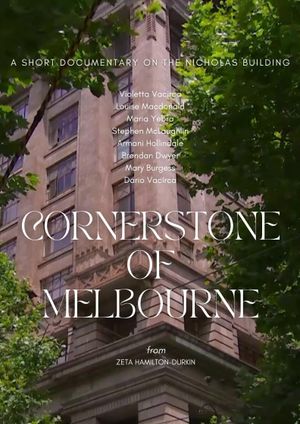 Cornerstone of Melbourne's poster