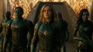 Captain Marvel's poster