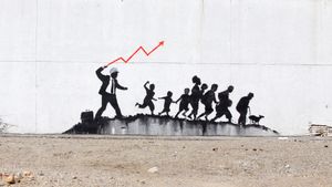 Banksy Does New York's poster