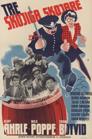 Tre skojiga skojare's poster