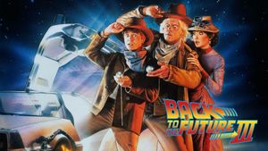 Back to the Future Part III's poster