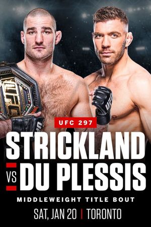 UFC 297: Strickland vs. du Plessis's poster
