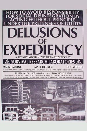 Delusions of Expediency: How to Avoid Responsibility for Social Disintegration by Acting Without Principle Under the Pretenses of Utility's poster