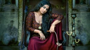 Begum Jaan's poster