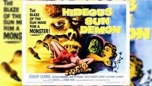 The Hideous Sun Demon's poster