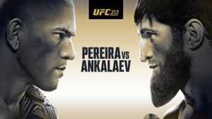 UFC 313: Pereira vs. Ankalaev's poster