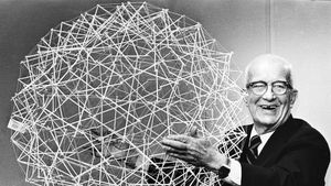 Buckminster Fuller: Thinking Out Loud's poster