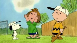 Lucy Must Be Traded, Charlie Brown's poster