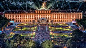 Austria 3 - Live vor dem Schloss Schönbrunn's poster