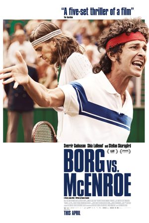 Borg vs. McEnroe's poster