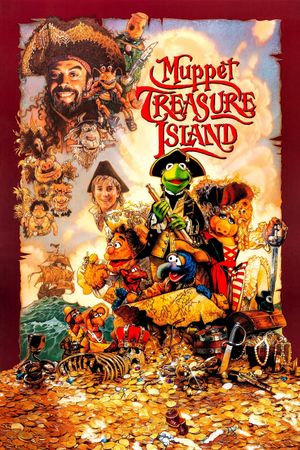 Muppet Treasure Island's poster