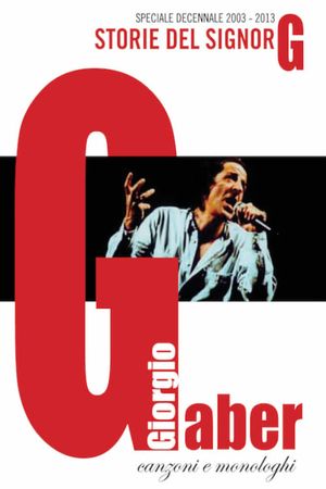 Storie del Signor G's poster