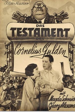 The Testament of Cornelius Gulden's poster