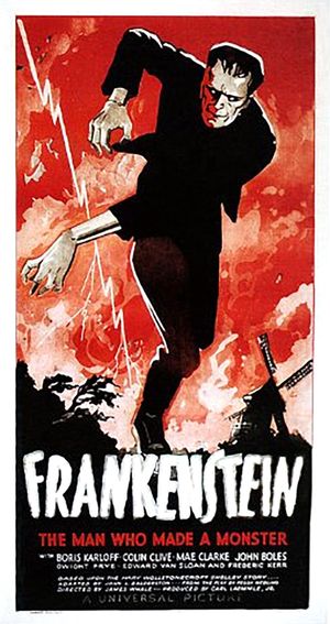 Frankenstein's poster