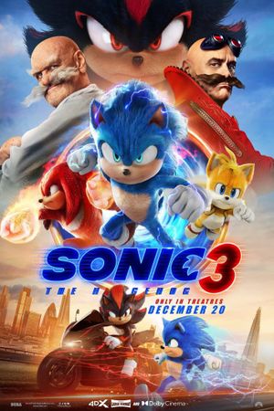Sonic the Hedgehog 3's poster