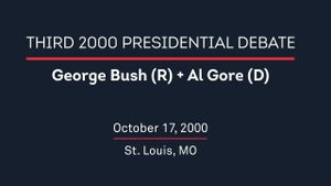 2000 Third Presidential Debate's poster