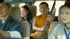 The Monk and the Gun's poster