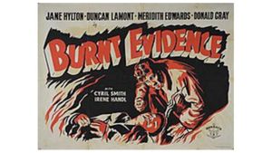 Burnt Evidence's poster