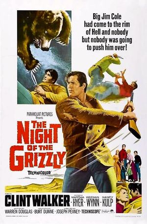 The Night of the Grizzly's poster
