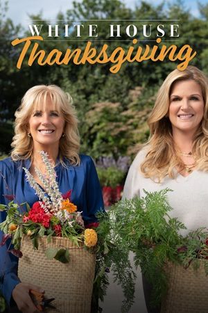 A White House Thanksgiving's poster