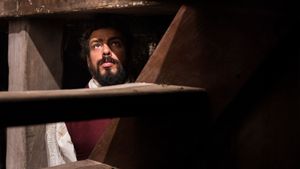 Pedro, Between the Devil and the Deep Blue Sea's poster