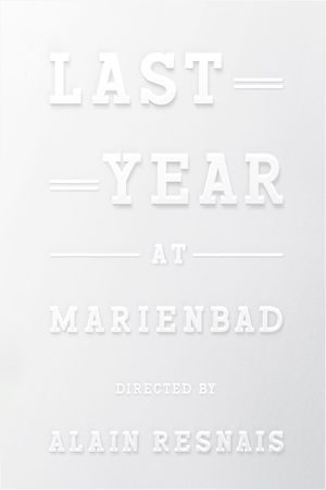 Last Year at Marienbad's poster