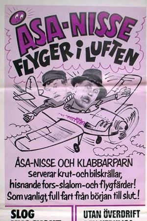 Åsa-Nisse flyger i luften's poster