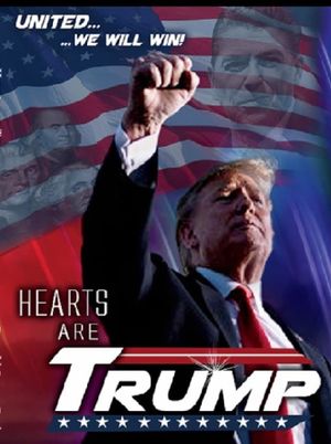 Hearts Are Trump's poster