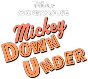 Mickey Down Under's poster