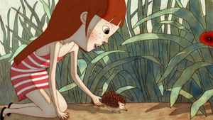 Nina and the Hedgehog's Secret's poster