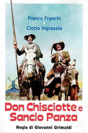 Don Chisciotte and Sancio Panza's poster