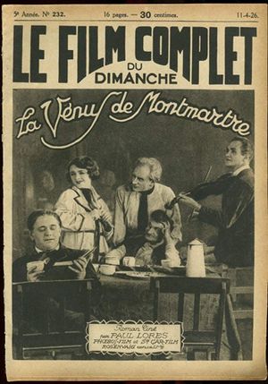 Die Venus von Montmartre's poster