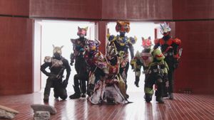 Kamen Rider Geats: 4 Aces and the Black Fox's poster