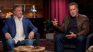 Arnold & Sly: Rivals, Friends, Icons's poster