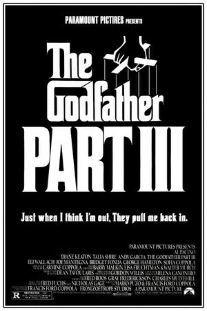 The Godfather Part III's poster
