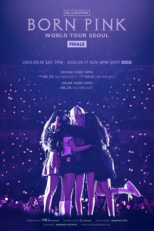 BLACKPINK WORLD TOUR [BORN PINK] FINALE IN SEOUL's poster