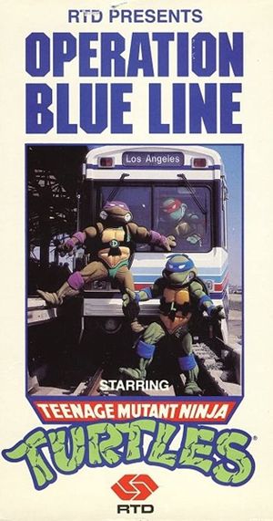Operation Blue Line, Starring: Teenage Mutant Ninja Turtles's poster