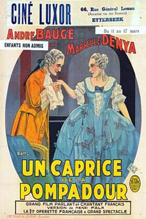 Un caprice de la Pompadour's poster