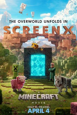 A Minecraft Movie's poster