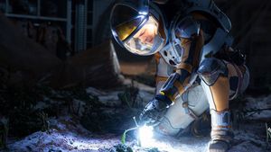 The Martian's poster
