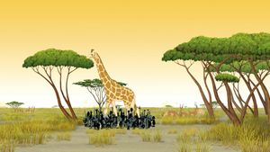 Kirikou and the Wild Beasts's poster