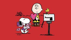 Be My Valentine, Charlie Brown's poster