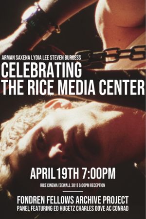 Celebrating the Rice Media Center's poster