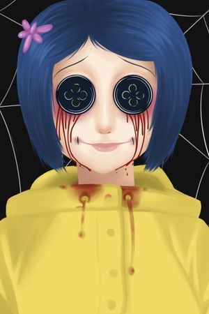 Coraline: Creepy Coraline's poster