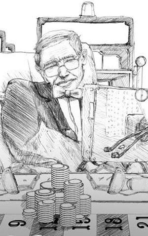 An Imagined Conversation: Kanye West & Stephen Hawking's poster