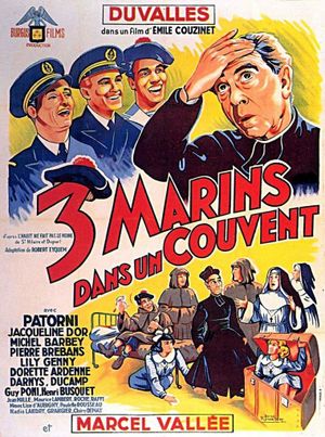 Trois marins dans un couvent's poster