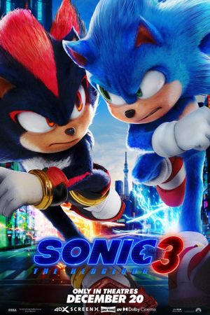 Sonic the Hedgehog 3's poster