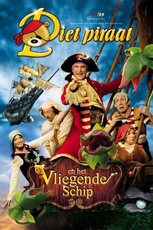 Piet Piraat en het vliegende schip's poster